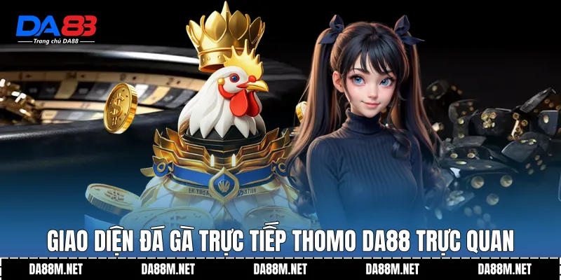 Đá Gà Trực Tiếp Thomo Trải Nghiệm Ổn Định trên DA88